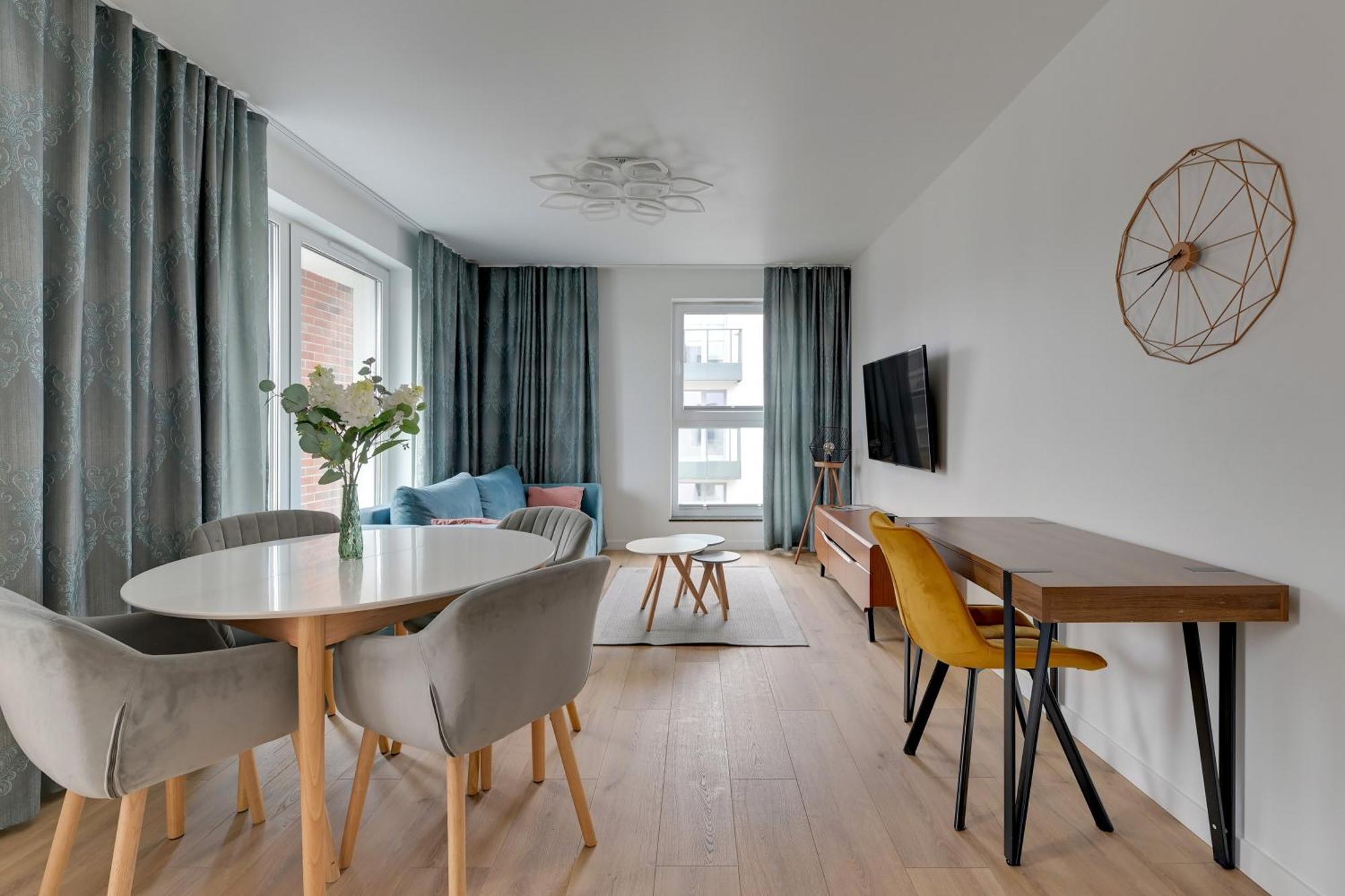 Apartment Blue Mandarin Marina Gdansk
